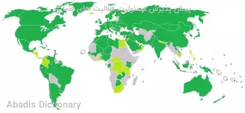 پیمان پذیرش مسئولیت فعالیت های فضایی